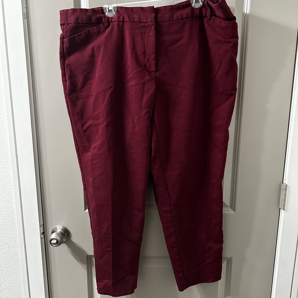 Maroon Work Pants - image 1